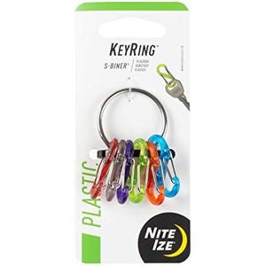 Nite Ize KRG2-11-R3 Ring Key Chain, Stainless