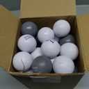 Jerify 72 Pcs Bulk Stress Balls for Adults Motivational Quotes Stress Balls Colorful Foam Ball Hand Exercise Small Therapy Fidget Relief Anxiety Toys for Coworkers Gifts Party Favors(Cool Colors)