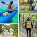 HEETA Dry Bag Waterproof for Women Men, 5L/10L/20L/30L/40L Roll Top Lightweight Dry Storage Bag Backpack with Phone Case for Travel Swimming Boating Kayaking Paddle Board Camping Beach Accessories