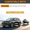 Class 3 Trailer Hitch Fits 2019-2026 Chevrolet Blazer (Excluding Premier)