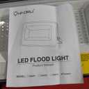 LED Flood Light Outdoor, 150W 15000LM Bright Outdoor Security Lights, IP66 Waterproof, LED Work Lights with Plug, 6500K Daylight White Floodlight for Outdoor, Yard, Garden, Garage, Lawn