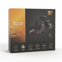 3 Channel Dash Camera  Front, Rear & Inside, 1080P Full HD Car DVR, Built-in Night Vision, G-Sensor Motion Detection, WDR, 24H Parking Mode, Loop Recording