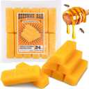 TRINIDa 24 oz Yellow Beeswax Bars, Natural Organic Beeswax Block 24 PCS, Bees Wax Candle Making, Beeswax for Candle Making, Bees Wax Making for Skincare, Lip Balms, Lotions, DIY Cosmetic Grade Gift
