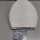 Quick Flip Toilet Seat with Built-in Potty & Splash Guard for Toddler Training, Slow Close - Jool Baby (Elongated)