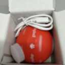 PetDroid Interactive Dog Toys Dog Ball, [Newly Upgraded] Durable Motion Activated Automatic Rolling Ball Toys for/Small/Medium/Large Dogs,USB Rechargeable(Orange)