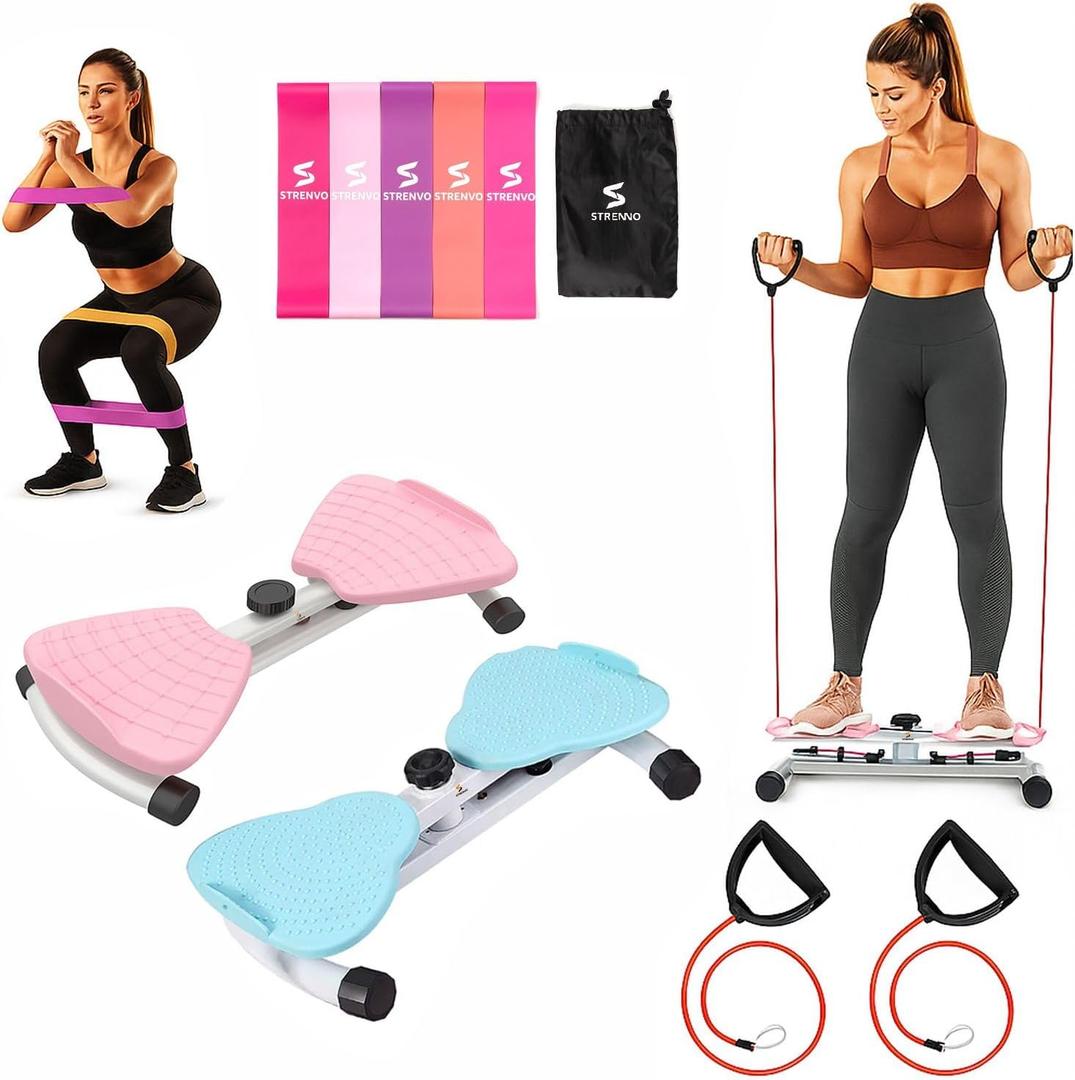 Waist Twister Machine AB Twist Board Core & Waist Trainer with 360 Twist Disc Abs Workout Balance Board & Full Body Toning Kit for Men & Women, Noiseless Ab Exercise