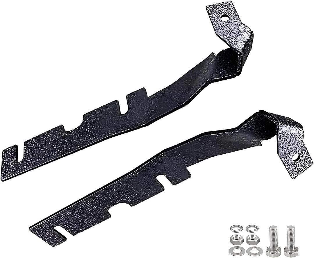Hood Hinge Ditch Work Light Mounting Brackets for 2009-2018 Dodge Ram 1500 2500 3500, Auxiliary Offroad LED Pod Headlight Side Mount