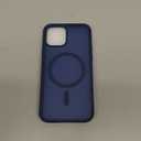 SUPFINE Magnetic for iPhone 12 Case/iPhone 12 Pro Case (Compatible with MagSafe)(Military Grade Drop Protection) Slim Translucent Matte Shockproof with Anti-Fingerprint Phone Case, Deep Blue