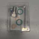 YSIL M12.1-1.5 x 15mm Oversize Piggyback Oil Drain Plug Stainless Steel Self Tapping Oil Pan Thread Repair Kit with O-Ring and Hexagonal Wrench