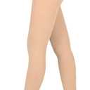 Compression Pantyhose for Women & Men, Medical Graduated Compression Stockings, Compression Tights (Medium, Beige/Closed Toe/20-30 mmHg)