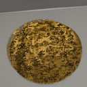 Black and Gold Placemats Set of 50 Disposable Gold Doilies Charger Round Metallic Glitter Foil Pressed Dining Table Decoration Centerpieces for Party Wedding Birthday