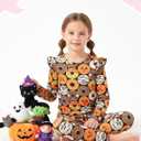 PATPAT Tencel Rayon Baby Pajama Sets, Snug Fit & Cool-Touch Pjs for Baby Girl Boy Toddler Kid, Ultra-Soft Sleeper Sleepwear (2T, Pumpkin Donuts)