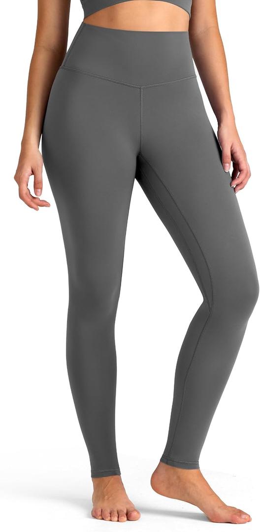 Women's Soft High Waisted Yoga Pants Full-Length Leggings S/M