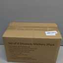 2 Pack Jumbo Red and White C9 Christmas Pathway Lights, 14ft Outdoor Decorative Lights with Energy-Efficient LED Bulbs, Waterproof for Yard, Garden, Porch, and Walkway - UL Listed (7FT)