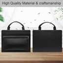 Laptop Case Cover Sleeve for Dell Latitude 7340/Latitude 7340 2-in-1 with Portable Bag with Bag Handle,Black