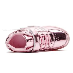 Kids' Breathable LED Light Up Sneakers - Casual Low-Top Shoes for Boys & Girls - 518-1 ,Size 36  
