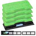 Reusable for Shark Vacmop Replacement Pads: Wet Dry Vac Mop Pads Refills For Shark Vacmop Pro Cordless Vacuum Mop Vac Mopvac VM252 VM200 VM200p12 VMP30 VM190 VM250 hard floor Cleaner mopping Pad 7pack