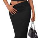 Trendy Queen Skirt Sets Women 2 Piece Going Out Dressy Outfits 2026 Summer Sexy Maxi Bodycon Dress Off The Shoulder Crop Tops, S