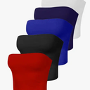 5 Piece Tube Tops Medium