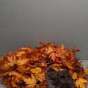 2 Pack 4Ft Lighted Maple Tree Thanksgiving Fall Decor, 60 LED Warm White Dimmable Timing Prelit Artificial Tree with 8 Flashing Modes for Indoor Outdoor Autumn Harvest Thanksgiving Halloween Decor