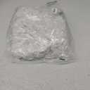 300 Pcs Disposable Shower Caps for Salons, Elastic Bowl Covers for Home, Hotel, Multi-use Liners, Clear (White)