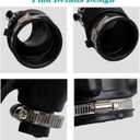 17228-5J6-A00 Air Intake Hose Replacement For 2014-2015 Acura MDX Air Flow Tube W0159-N914242, black