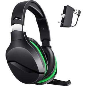 X3 Wireless Gaming Headset for Xbox Series X|S, PS5, PC, Mac, Switch  Bluetooth Headphones with Noise Cancelling Mic, 60H Playtime, Low Latency, Lightweight & Comfortable for Gamers (Black)