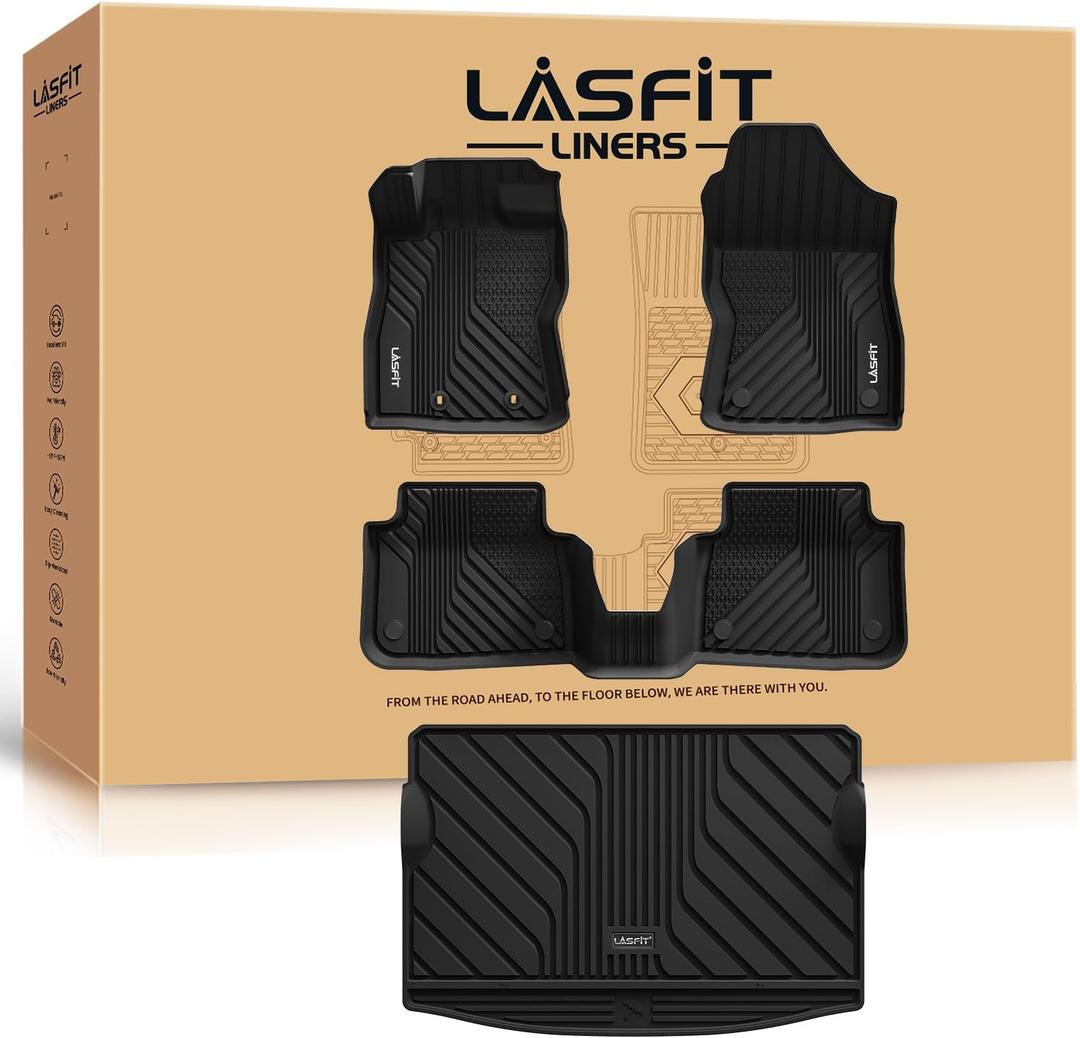 LASFIT Floor Mats & Cargo Mat for Subaru Crosstrek & Impreza 2024-2026