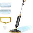 Steam Mop for Floor Cleaning with 2 Washable Pad, 30s Quick-Heating, Lightweight Floor Steamer Cleaner Mop for Hardwood, Tile, Laminate Floors，Carpet