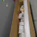 3" 25.5Ft Mini Split Line Set Cover, PVC Ductless Air Conditioner Decorative Pipe, Pump Covers, AC Line Cover Kit, for Outside Units Air Conditioners & Heat Pumps, All in One Set