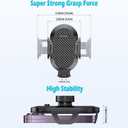 Car Phone Holder Fits for Mazda CX-5 2017-2025 Accessories,Thick Cases Friendly,Cell Phone Mount for 4-7 in Phones,360 Degree Rotation,Easy to Install