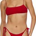 Gottex Women's Beach Time Scoop Neck Bikini Top (Red, S)