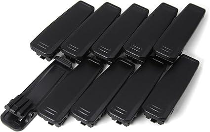 (10-Pack) MB-133 Belt Clip for ICOM Walkie Talkie F1000 F2000 F2100 F3400 F4400 A16 A25 Radio BP-278 BP-279 R30 Batteries