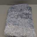 OLANLY Bathroom Rug Mat 30x20, Extra Soft and Absorbent Microfiber Bath Rugs, Non-Slip Plush Shaggy Bath Carpet, Machine Wash Dry, Bath Mats for Bathroom Floor, Tub and Shower, Blue