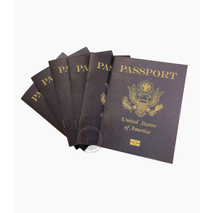 SJPRINTER Blank Passport Notebook | Little Passports | School Projects, Party favors, Airplane toy, Travel journal, Geography, Classroom social study (6 Passports Only)