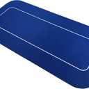 Yuanhe 70" x 35" Portable Rectangle Sure Stick Rubber Foam Poker Table Top Layout Poker Mat (Blue)