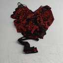 Ababoon Women One Piece Lingerie Lace Sexy Baby Dolls Teddy Sleepwear (Black&red), XL