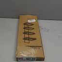 Moforoco 4 Tier Soap Bar Holder for Shower, No Drilling, 304 Stainless Steel, Wall Mounted Soap Holder with 4 Hooks and Razor Holder, Shower Rack Soap Tray Bar Soap for Bathroom Accessories Organizer (Black)