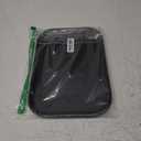 New Star Foodservice 24852 Restaurant Grade Non-Slip Tray, Plastic, Rubber Lined, Rectangular, 10-Inch x 14-Inch, Black