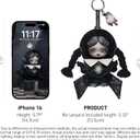 POP MART SKULLPANDA  Wednesday PlushClassic Dress Version Collectible Toy Charm Holiday Birthday Gifts for Girls and Boys