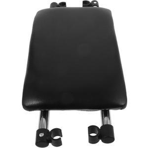 Walker Reversible Aluminum Seat Board for Seniors Bath and Walking Aid Replacement Stable Support with Comfortable Leather Flip Seat Accessory 