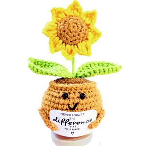 Thank You Gifts-Never Forget The Difference That You Make-Sunflower Gifts-Retirement Gift for Woman Social Worker Employee Appreciation Gifts Inspirational Gifts for Women Men Boss Friend Coworkers