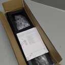 Spice Rack Shelf for Kitchen Stove, Adjustable 27 to 33 Inch Spice Rack Organizer, 4 Level Adjustable Height Stove Top Shelf for Kitchen, Over the Stove Shelf for Curved Stove, Black