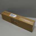 2 Pack Industrial Curtain Rods for Windows 28 to 48 Inches, Blackout Wrap Around Curtain Rod, for Indoor and Outdoor, 5/8 Inch Diameter, 33 to 45 Inches, Black