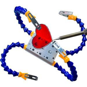 Soldering Clamp for Stained Glass Making, Adjustable Helping Hands for Soldering Small Components, Stained Glass Supplies Tools for Craft Projects or Jewelry Making