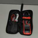 Neoteck Clamp Meter 9999 Counts 1000A Amp Clamp Multimeter with Inrush VFD LOZ TRMS Mode Colorful Screen Amp Meter for AC/DC Current&Voltage Resistance Capacitance Frequency Continuity Diode NCV (Red)