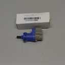 Pack-1 Car Brake Light Switch, Original Standard Replacement 7T4Z13480AA 8T4T96854M 8T4Z13480A, Standard 4 Pin Brake Pedal Modification Switch, Compatible with Specific Models (Blue & Gray)