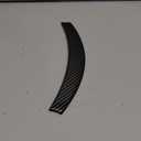 for Tesla Model 3 Highland 2024 2025 2026 Model Y Juniper 2025 2026 Accessories Car Steering Wheel Trim Carbon Style ABS Decal Sticker (Style B)