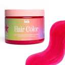 INH Semi Permanent Hair Color | Color Depositing Conditioner | Purple Hair Dye | No Bleach, No Peroxide Temporary  Aura Quartz Tint for Women Men | Vegan, Ammonia Free, Sulfate Free, Ready to Use 6oz