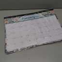 4 x 2026 Desk Calendar, Monthly Desk Pad Calendar, Jan 2026 - Jun 2027, Large Size 17"x12" Table Planner with Protect Paper, Stickers, Office Supplies and Desk Accessories for Women